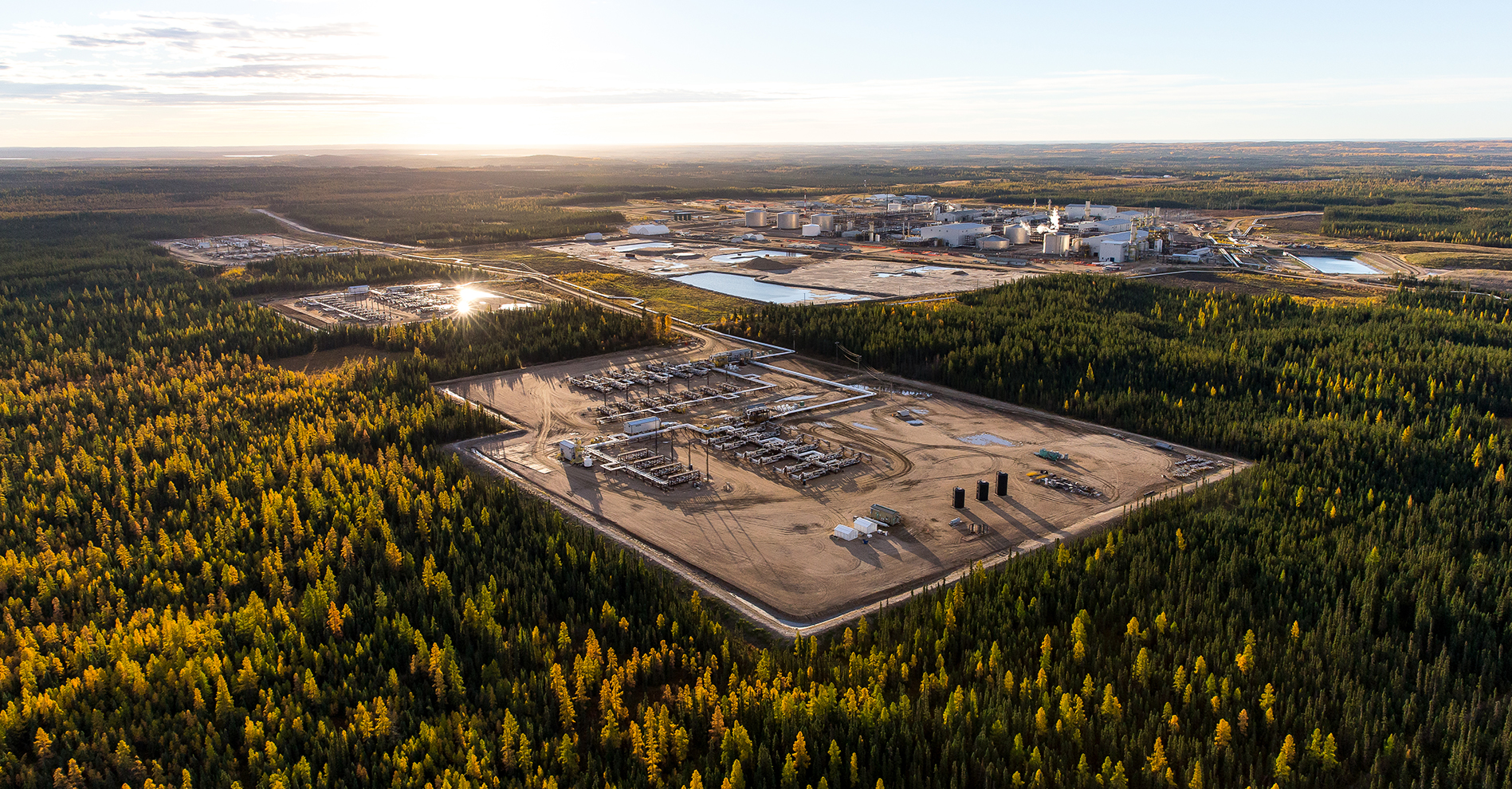 Aerial photo of Christina Lake North