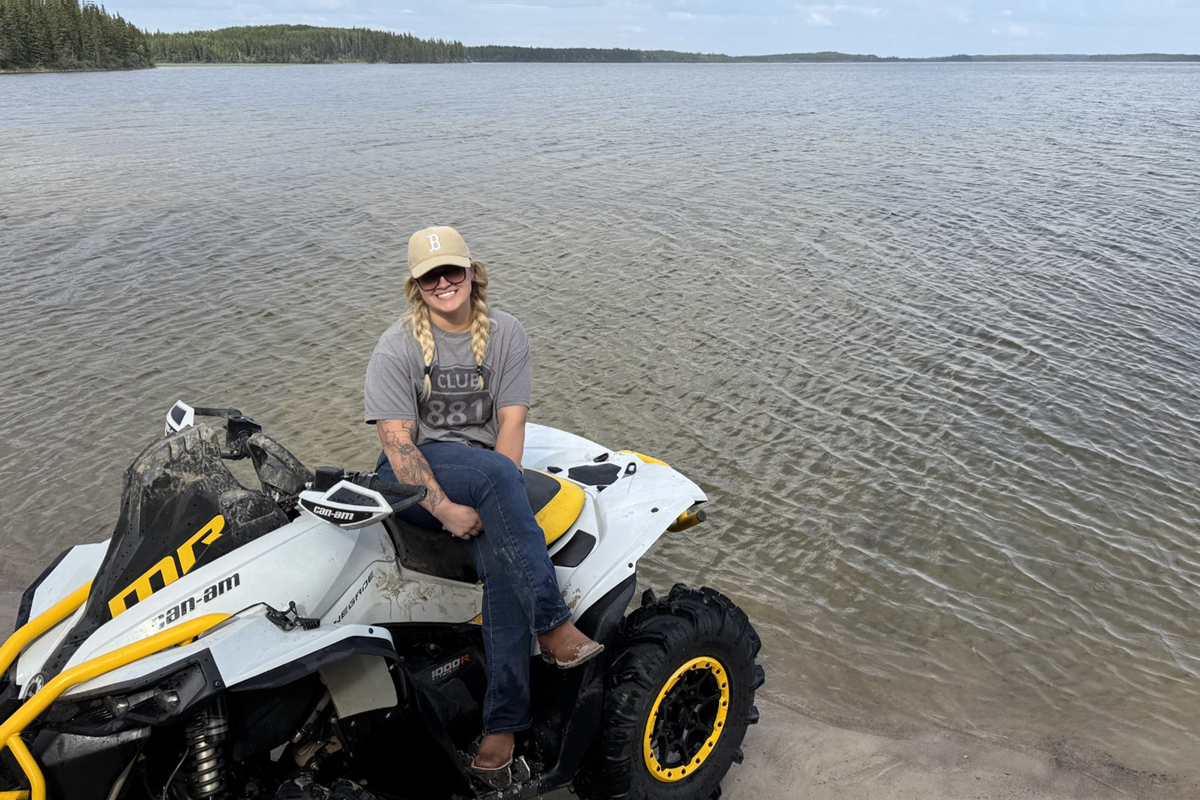 Clare at Christina Lake