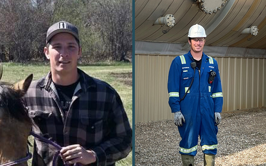 Then & now: Meet Joel and Mike from our northern Alberta oil sands ...