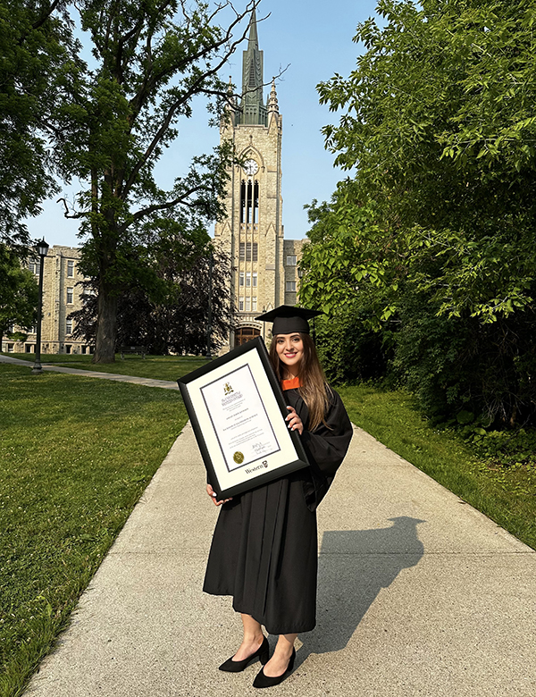 Ashley Richard graduates