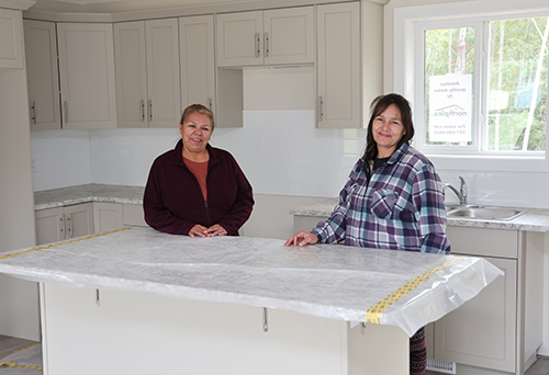Home, Sweet Home - Grace Richards (left) and her sister Darlene