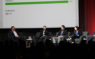 Nathan Newman speaks at Cenovus's Innovation Summit