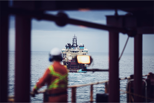 View from the SeaRose FPSO